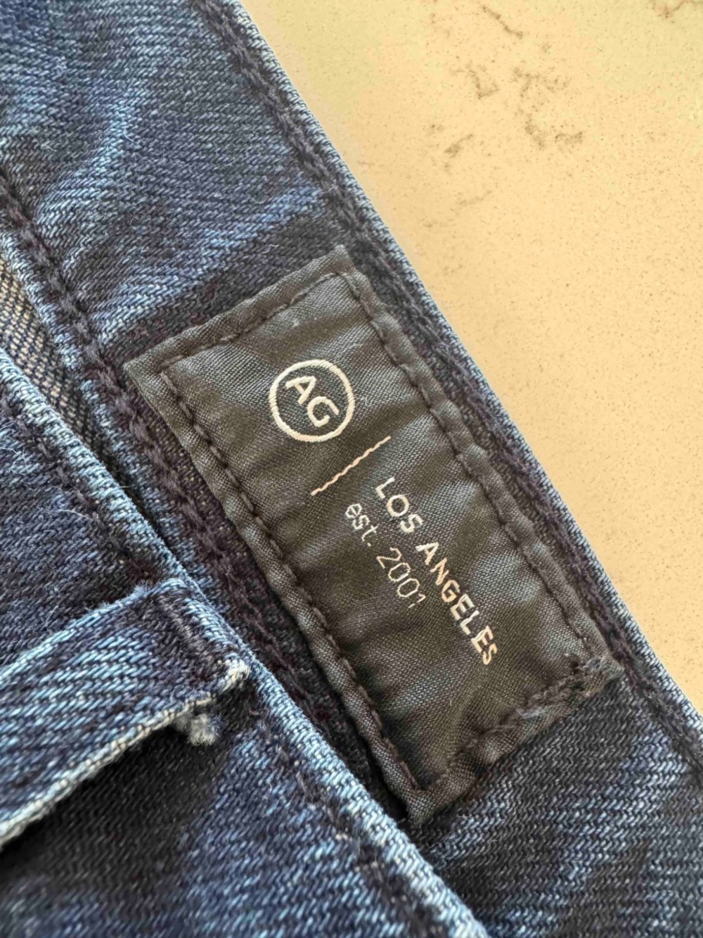 AG Jeans Brinley Mid-Rise Straight Denim Jeans Sz 28 - Picture 2 of 6